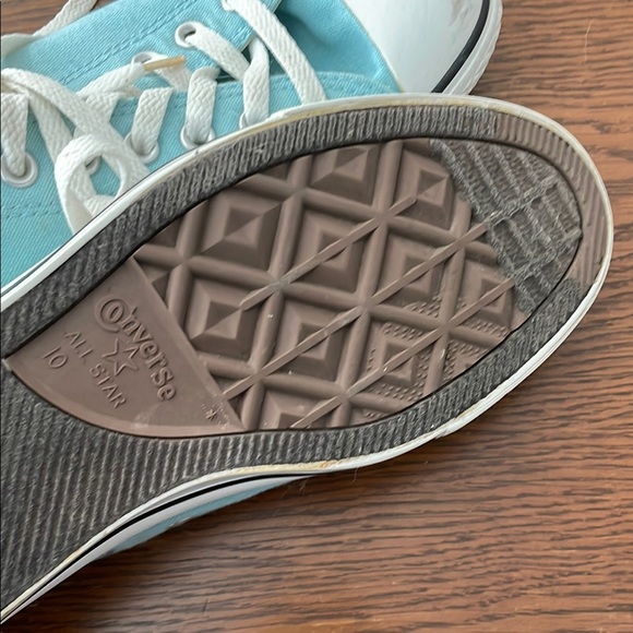 Converse Blue and White Canvas Sneakers Casual Style - Picture 2 of 3